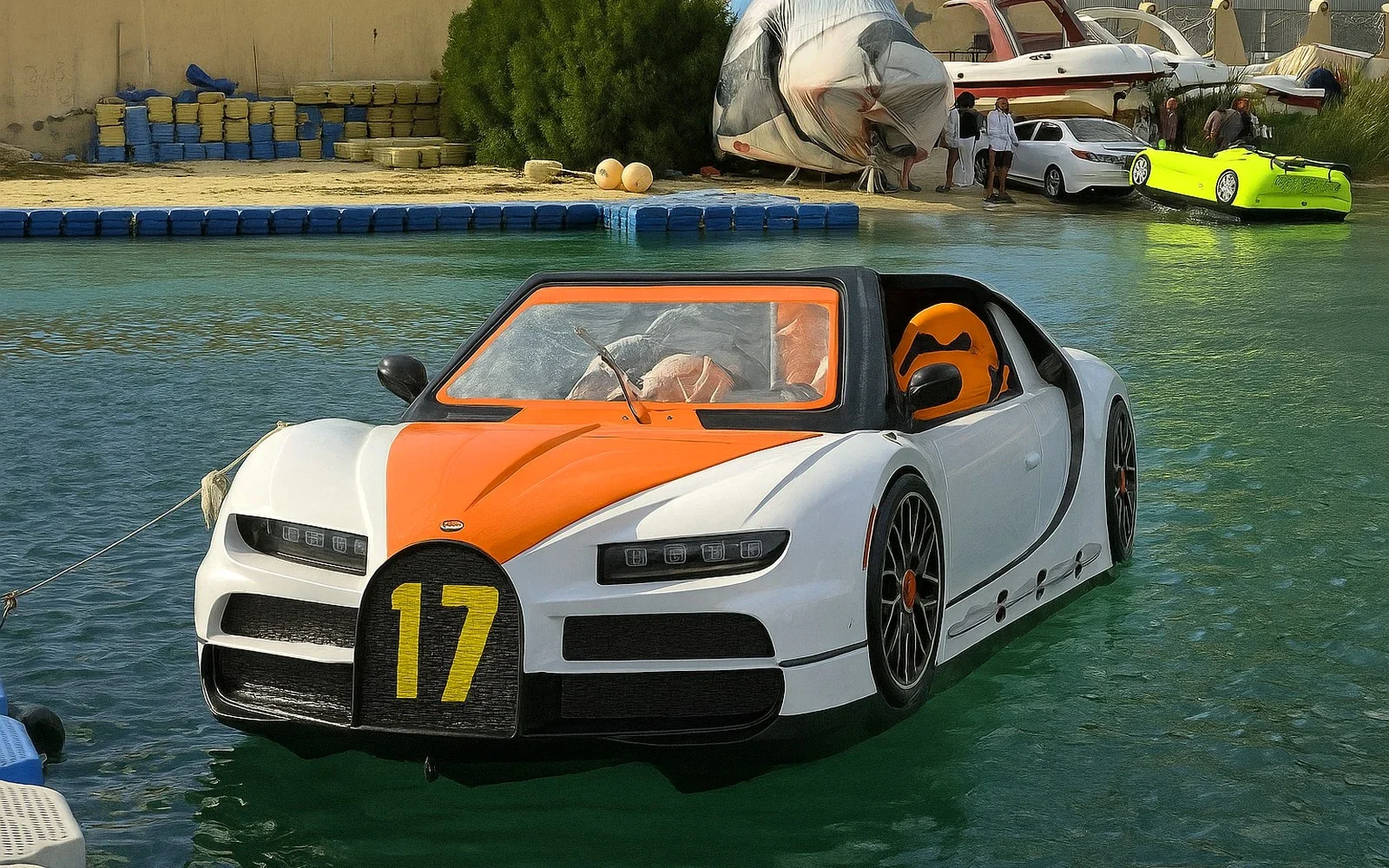 TYPE B Jetcar on water
