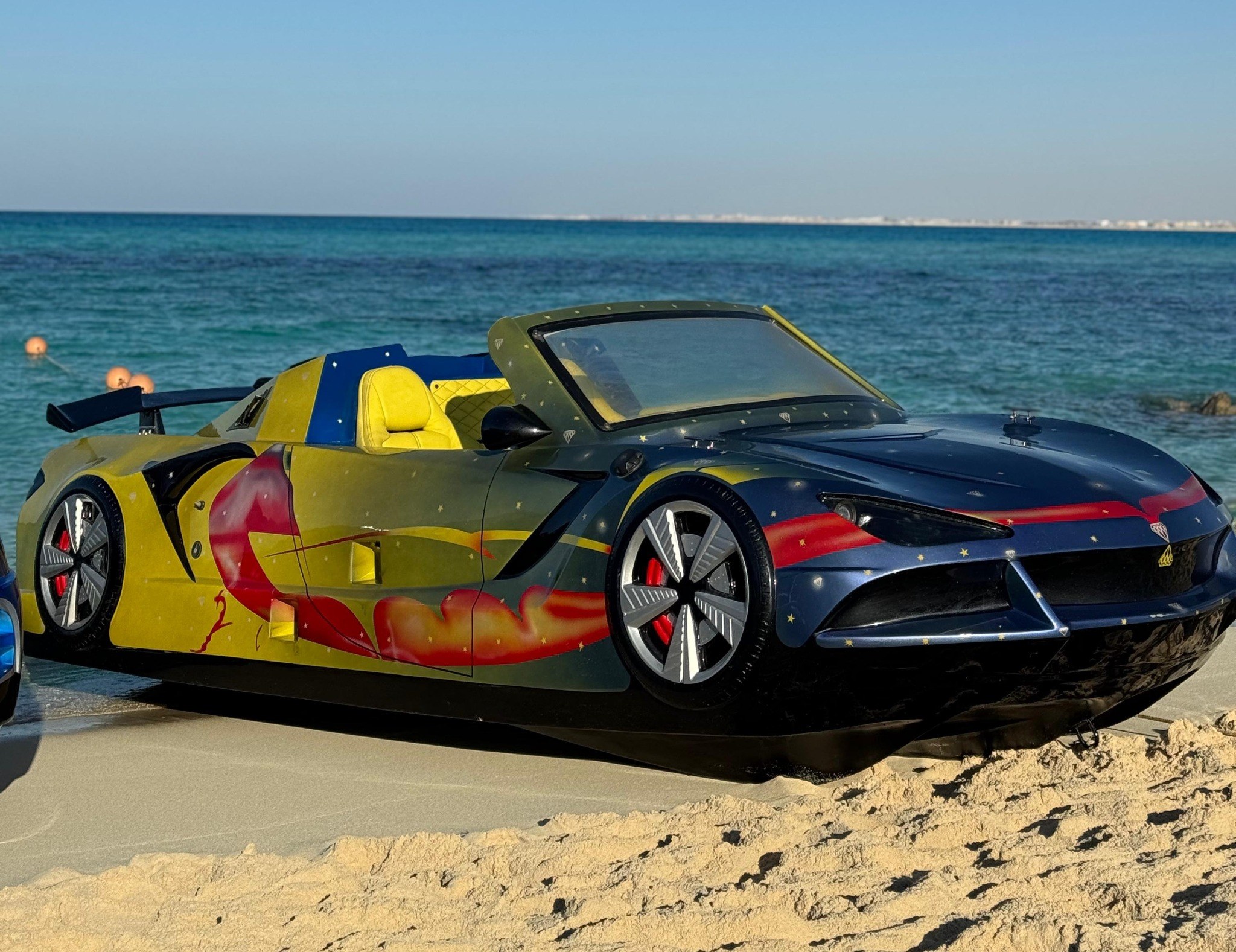 Colorful Jetcar Kromh sport model